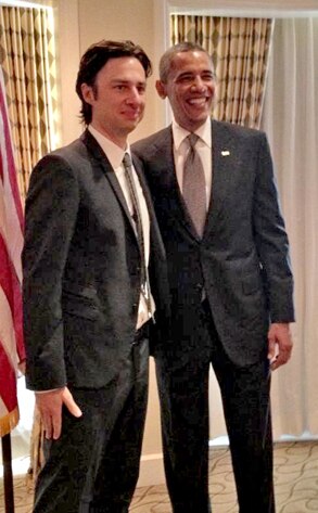 Zach Braff, Barack Obama