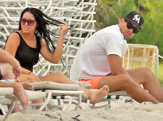 Kris Humphries, Fatmire Myla Sinanaj Kris Humphries, Fatmire Myla Sinanaj
