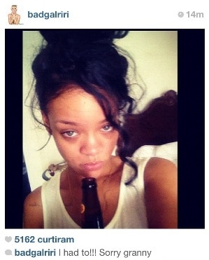 Rihanna. Instagram