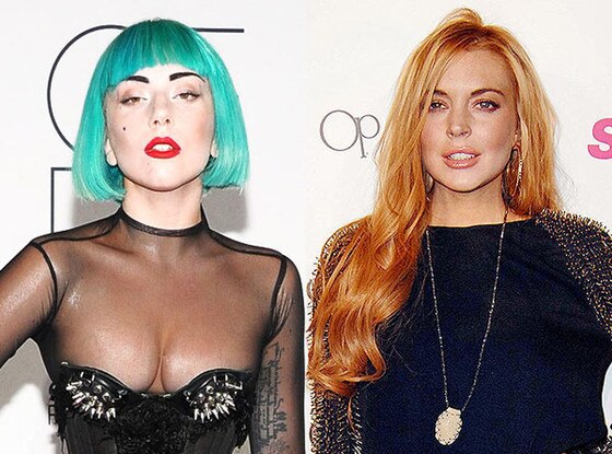 Lady Gaga, Lindsay Lohan