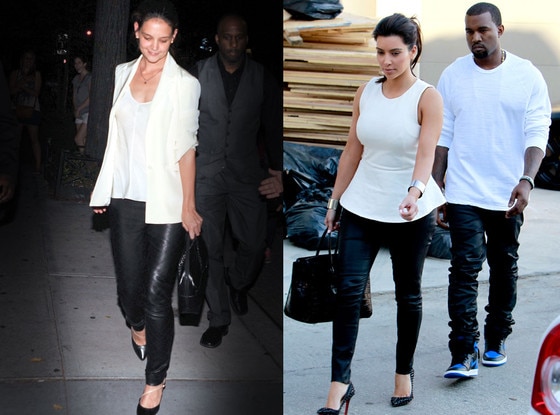 Katie Holmes, Kim Kardashian, Kanye West