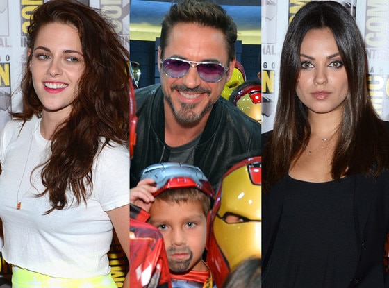 Kristen Stewart, Robert Downey Jr., Mila Kunis