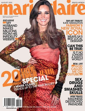 Fake Kate Middleton Marie Claire Cover