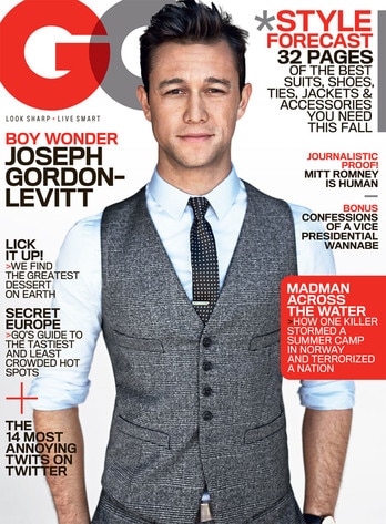 Joseph Gordon, GQ Cover