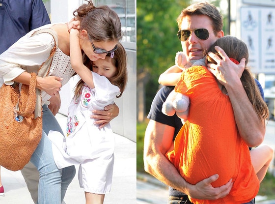 Katie Holmes, Suri Cruise, Tom Cruise