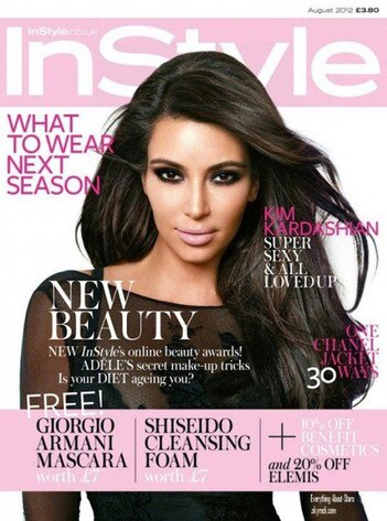 Kim Kardashian Covers InStyle, Still Believes in Love  