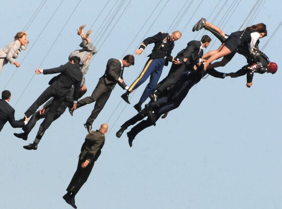 Iron Man 3, Stunts