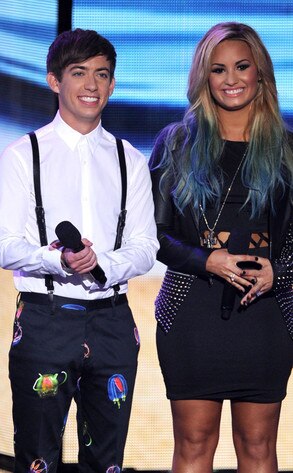 TEEN CHOICE 2012, Kevin McHale, Demi Lovato