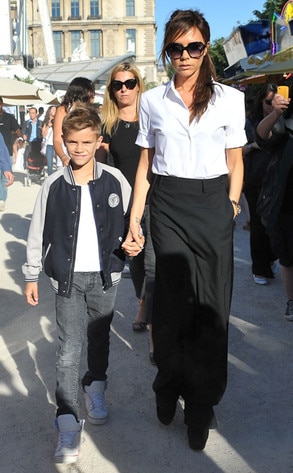 Victoria Beckham, Romeo Beckham Victoria Beckham, Romeo Beckham