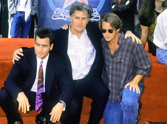 Charlie Sheen, Martin Sheen, Emilio Estevez