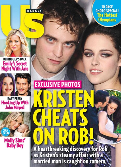 Robert Pattinson, Kristen Stewart, Us Weekly cover