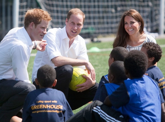 Catherine, Duchess of Cambridge, Prince Harry, Prince William