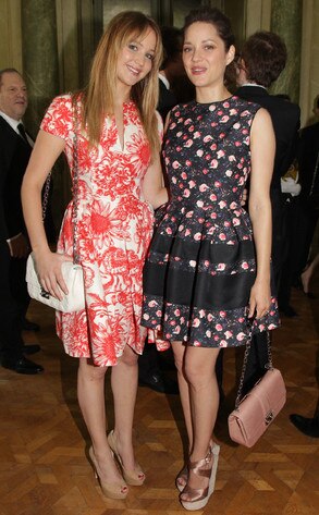Jennifer Lawrence, Marion Cotillard