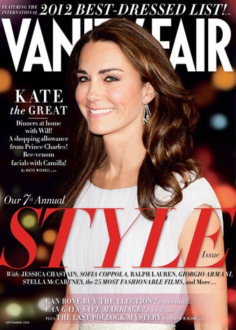 Duchess Catherine, Kate Middleton, Vanity Fair cover