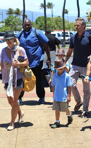 Britney Spears, Jason Trawick, Jayden James Federline, Sean Preston Federline