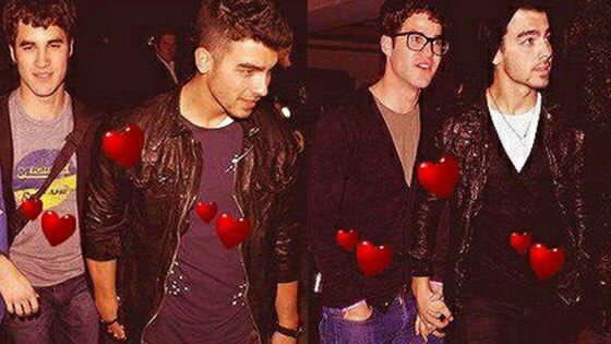 Fake Joe Jonas, Darren Criss Photo