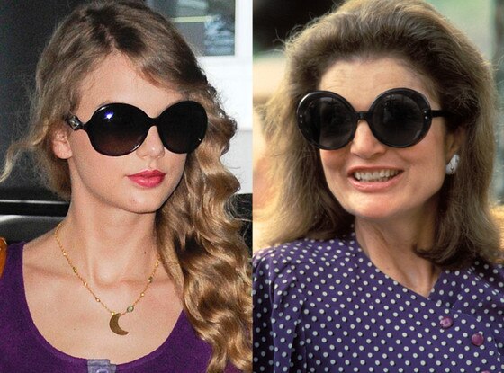 Taylor Swift, Jackie Kennedy, Big Glasses