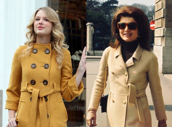Taylor Swift, Jacqueline Kennedy, Trench