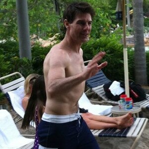 Tom Cruise, Suri Cruise, Disneyland