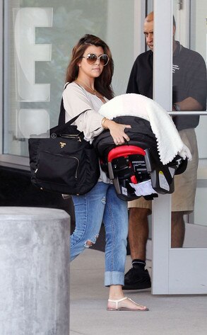 Kourtney Kardashian, Penelope Disick, Scott Disick, WATERMARKED