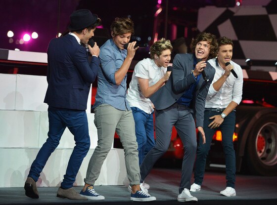 Closing Ceremony London 2012 Olympic Games, Zayn Malik, Louis Tomlinson, Niall Horan, Harry Styles, Liam Payne, One Direction