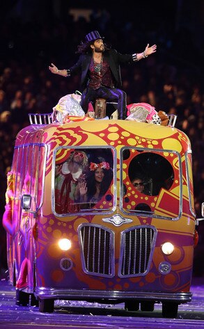 Closing Ceremony London 2012 Olympic Games, Russell Brand