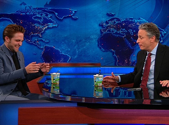 Rob Pattinson, Jon Stewart, The Daily Show