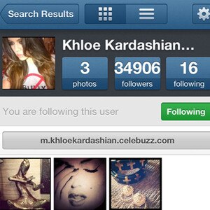 Khloe Kardashian, Twit Pic