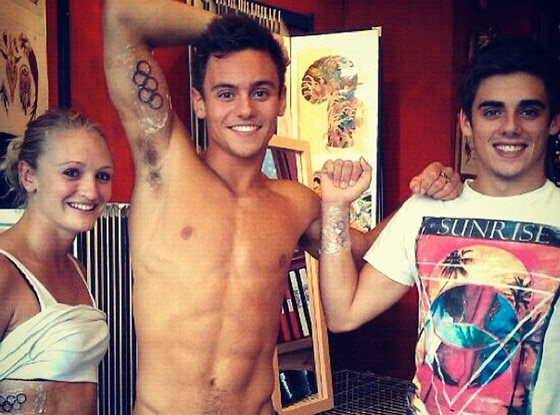 Tom Daley, Olympic Tattoo