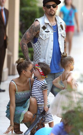 Nicole Richie, Joel Madden, Harlow, Sparrow