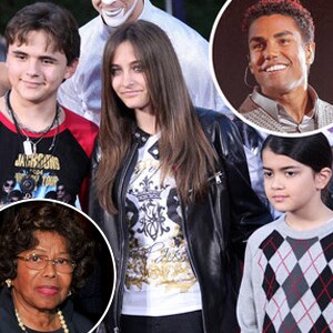 Prince Michael Jackson, Paris Jackson, Blanket Jackson. TJ Jackson
