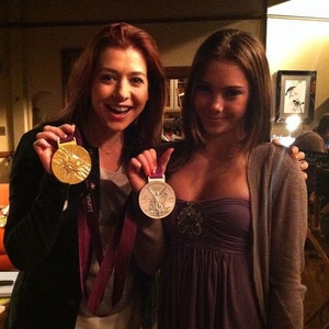 McKayla Maroney, How I Met Your Mother Set