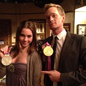 McKayla Maroney, How I Met Your Mother Set