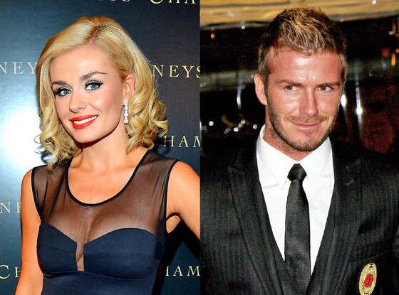 Katherine Jenkins, David Beckham