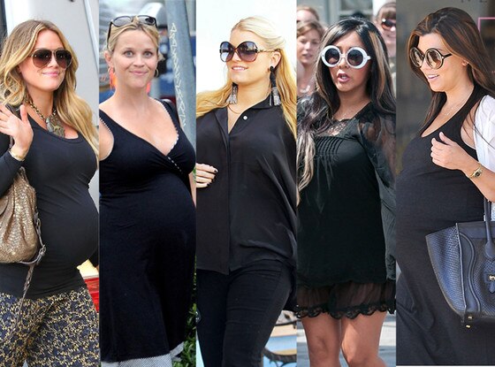 Hilary Duff, Jessica Simpson, Kourtney Kardashian, Reese Witherspoon, Snooki