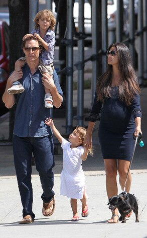 Matthew McConaughey, Camila Alves, Levi, Vida