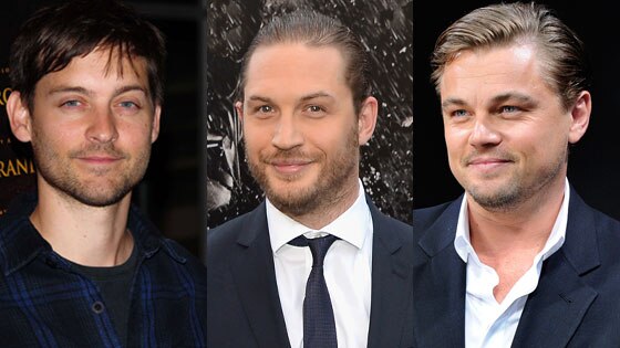 Tobey Maguire, Tom Hardy, Leonardo DiCaprio