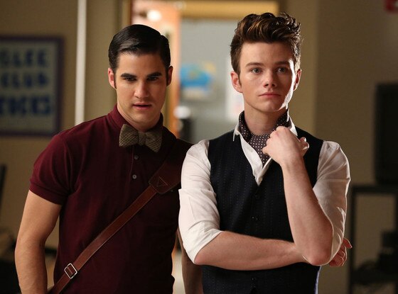 Glee, Darren Criss, Chris Colfer