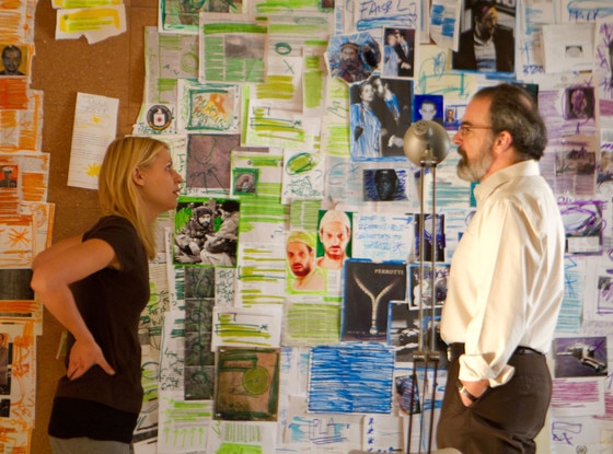 Homeland, Claire Danes, Mandy Patinkin