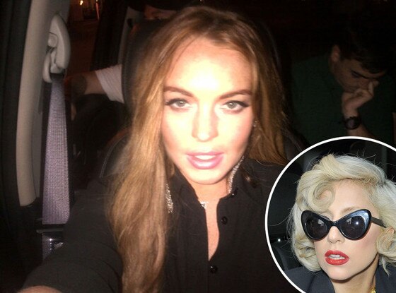 Lindsay Lohan, Lady Gaga