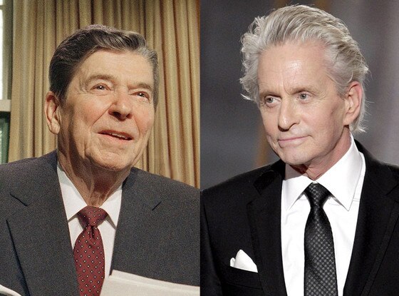 Ronald Reagan, Michael Douglas