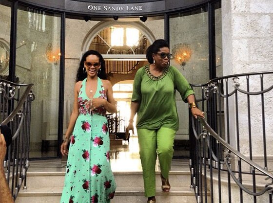 Rihanna, Oprah Winfrey