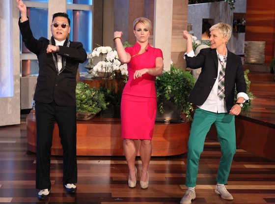 PSY, Britney Spears, The Ellen DeGeneres Show