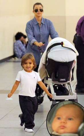 Kourtney Kardashian, Mason Disick, Penelope