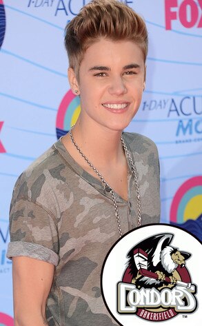 Justin Bieber, Bakersfield Condors