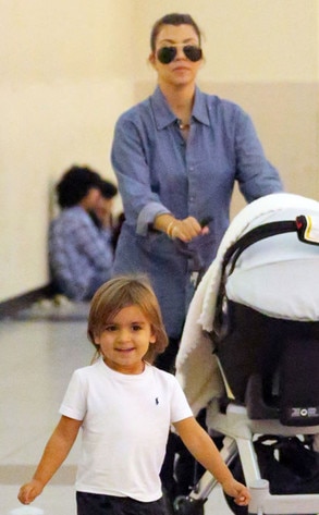Kourtney Kardashian, Mason Disick, Penelope