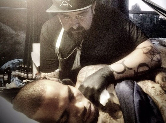 Chris Brown, Tattoo artist