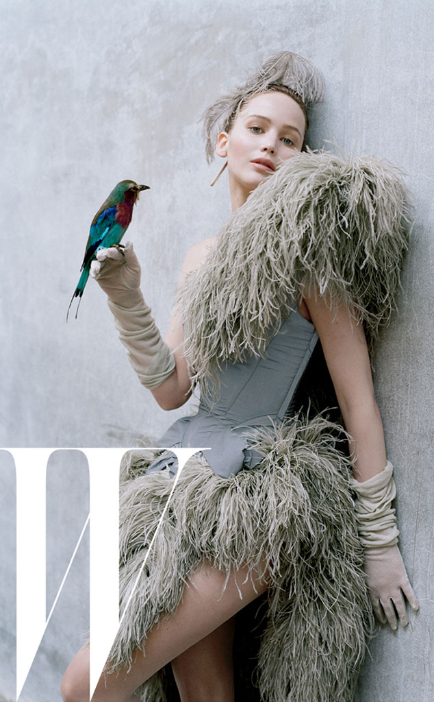 Jennifer Lawrence, W Magazine inside