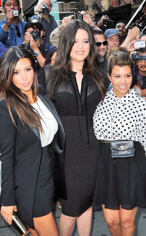 Kim, Khloe and Kourtney Kardashian