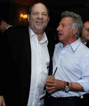 Harvey Weinstein, Dustin Hoffman